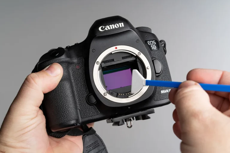 mirrorless camera sensor dust troubleshooting