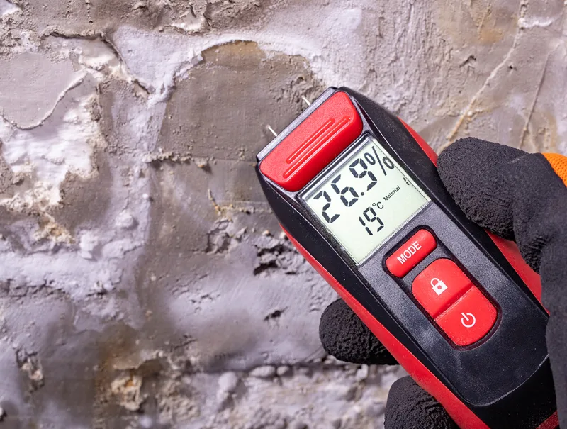 Moisture testing