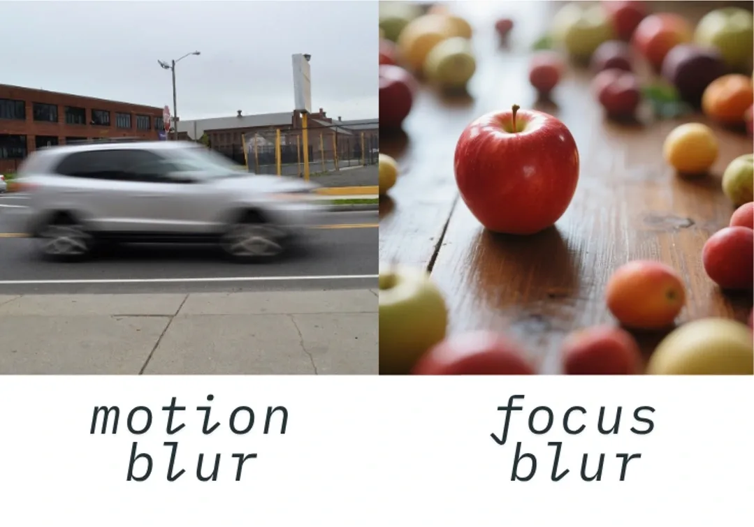 motion blur comparison