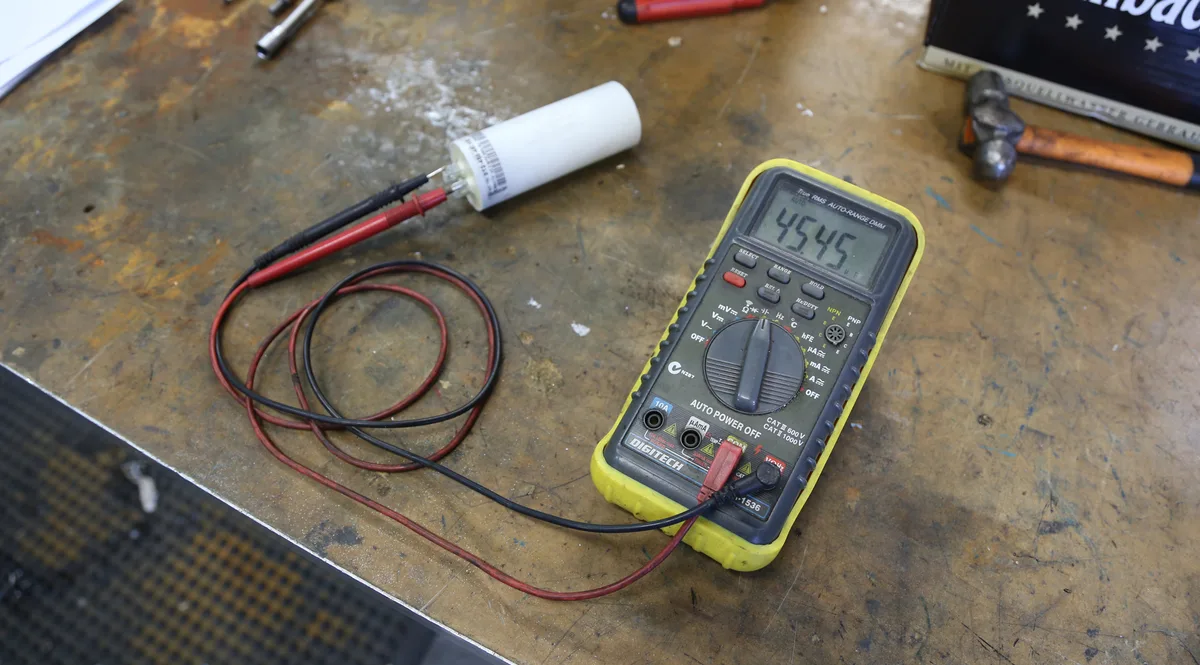 Motor start capacitor