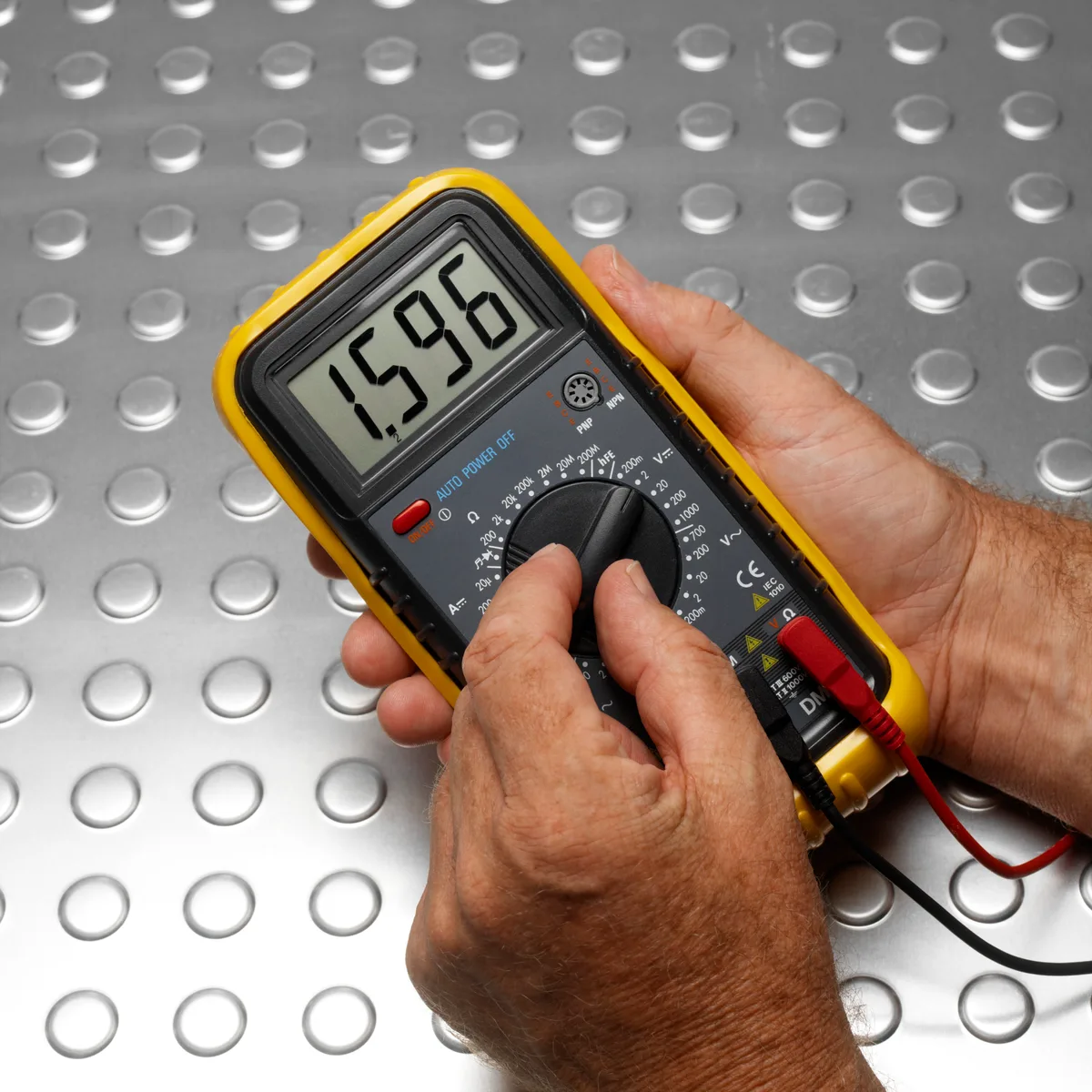 Multimeter Testing Door Switch