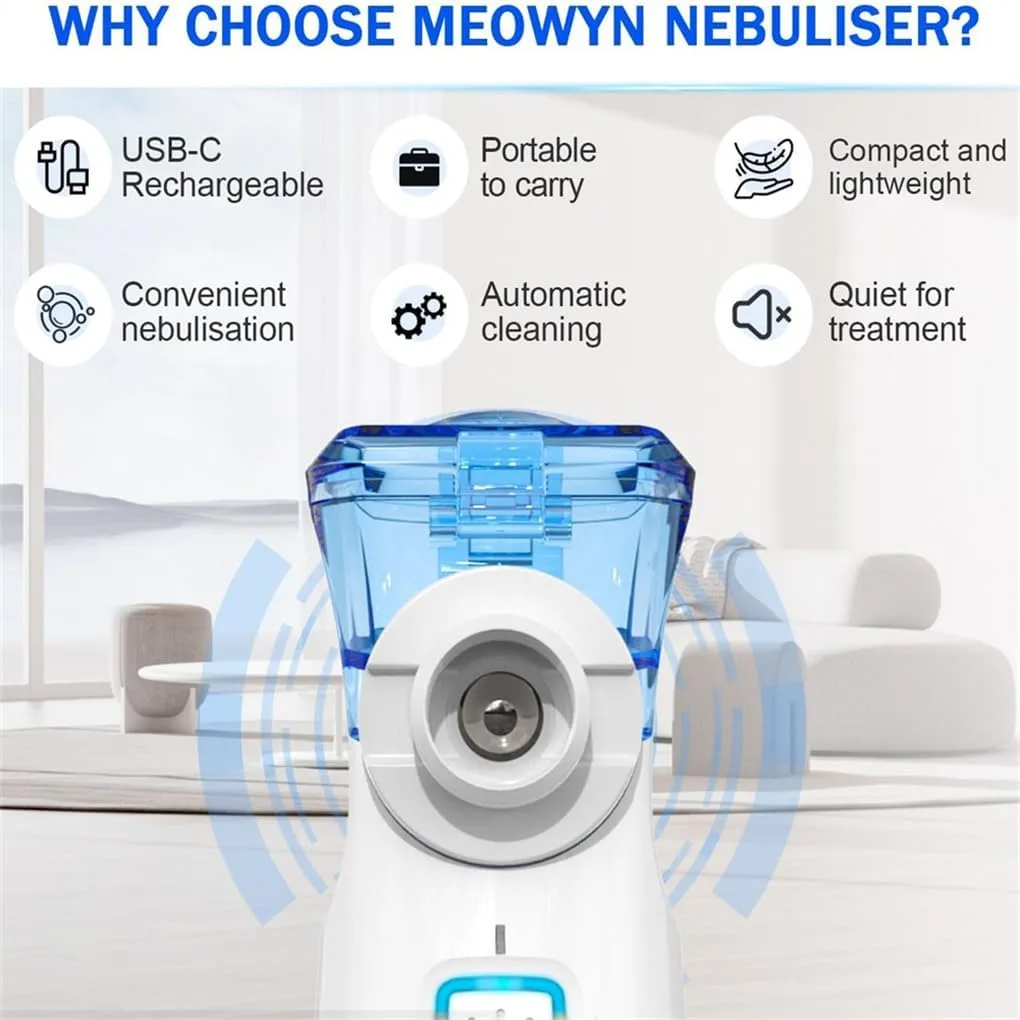 nebulizer battery charging indicator
