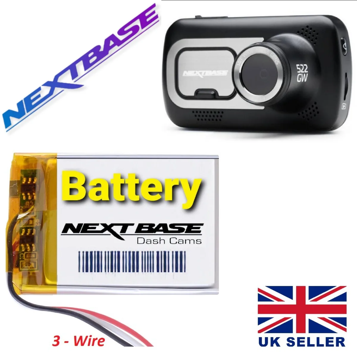 Nextbase 622GW battery replacement