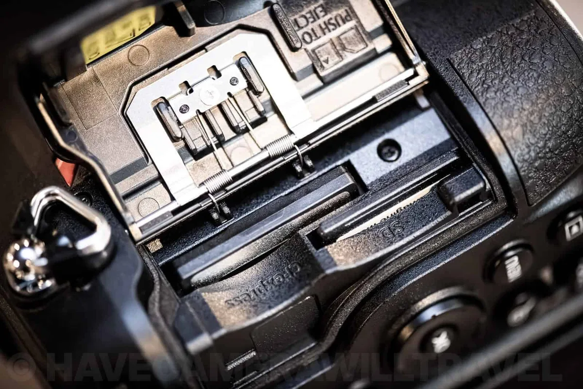 Nikon Z8 card error