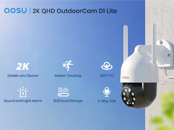 Outdoorcam D1 Lite Aosu Security Camera Troubleshooting
