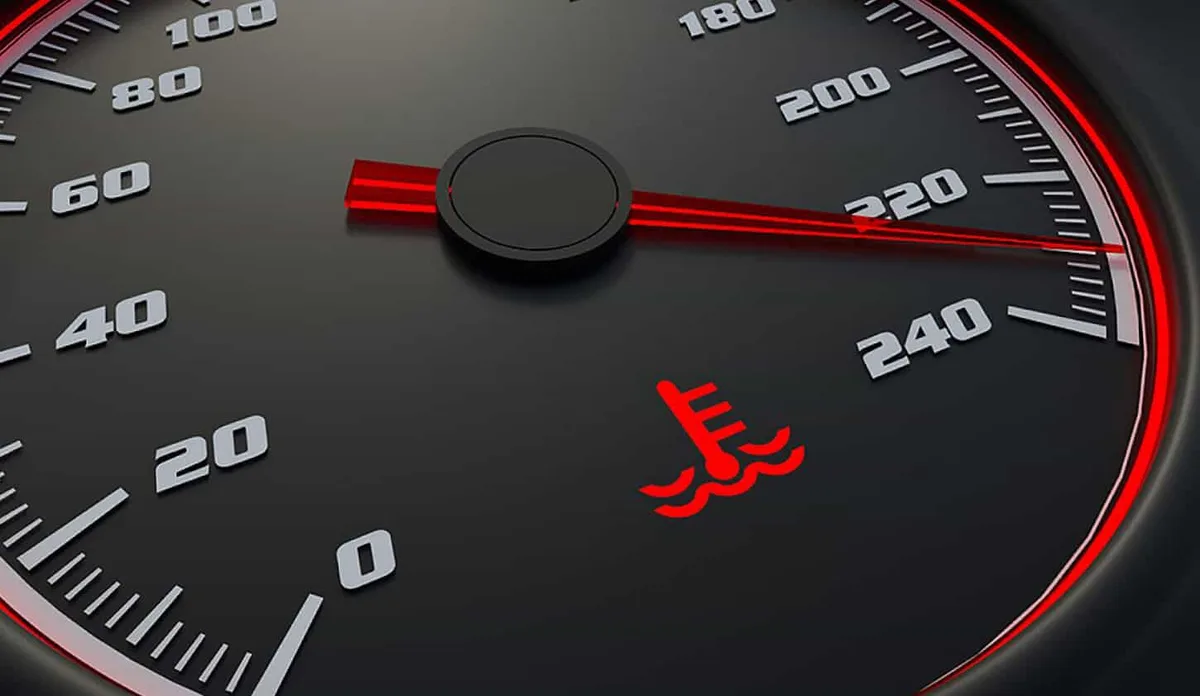 overheating temperature warning indicator