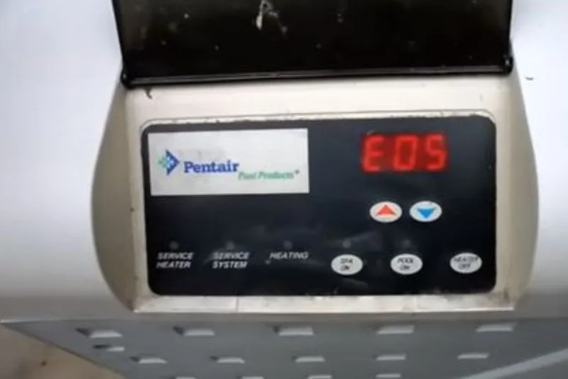 Pentair Mastertemp 400 error codes