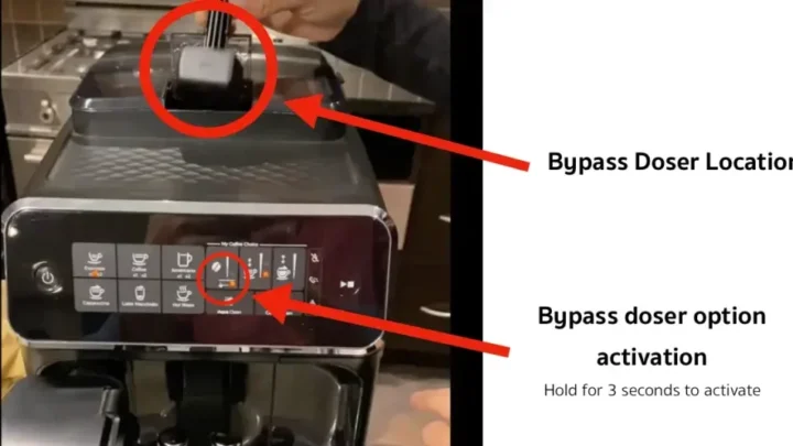 Philips 3200 Pre Ground Coffee Not Working