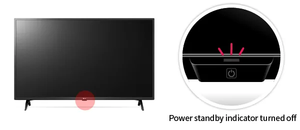 Pioneer TV standby LED