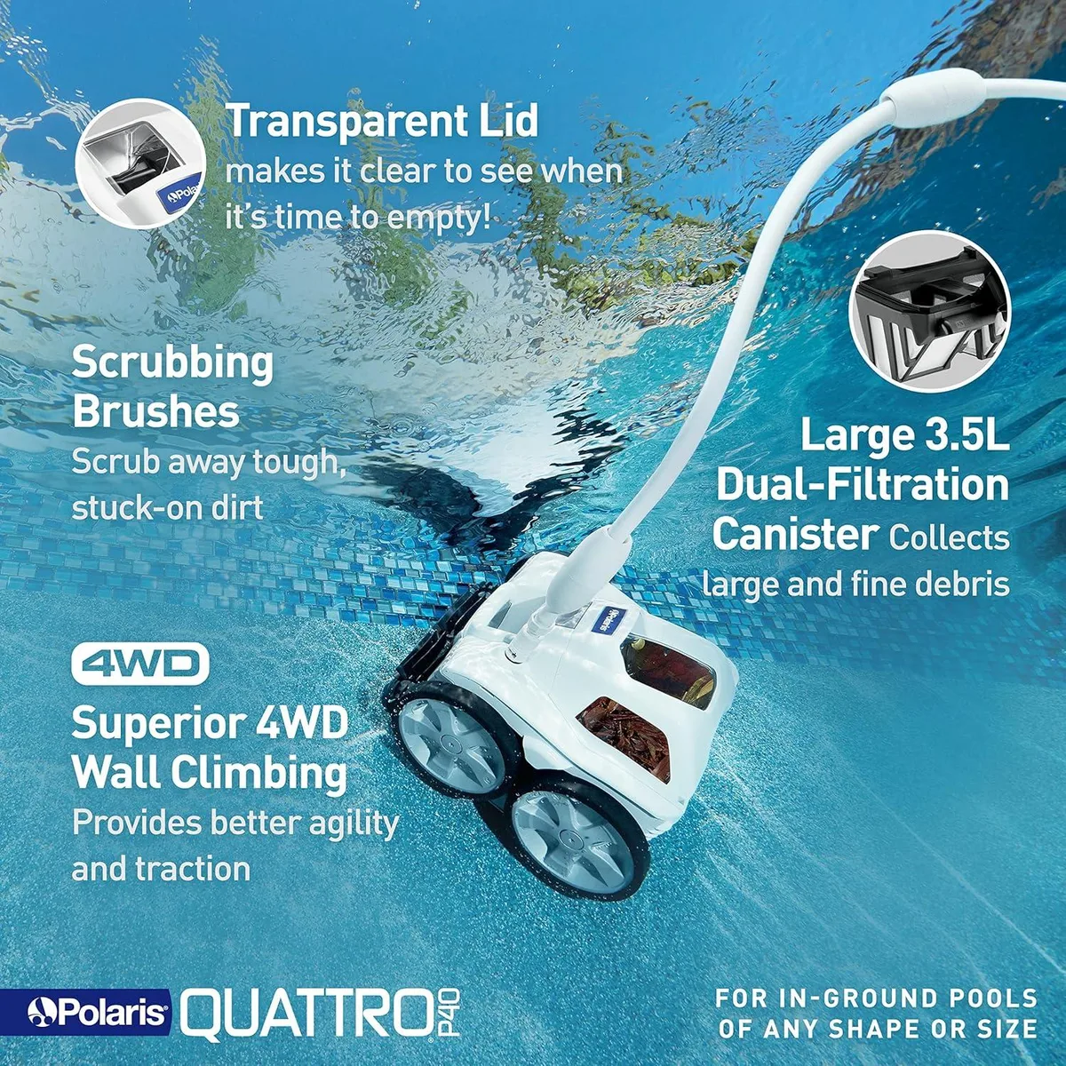 Polaris Quattro P40 Problems
