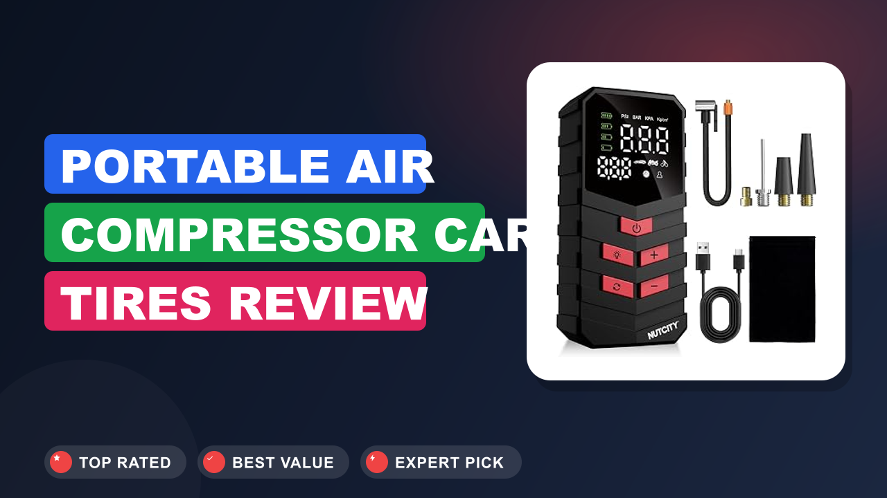 Portable Air Compressor Car Tires Review