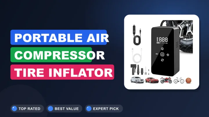 Portable Air Compressor Tire Inflator Digital Review