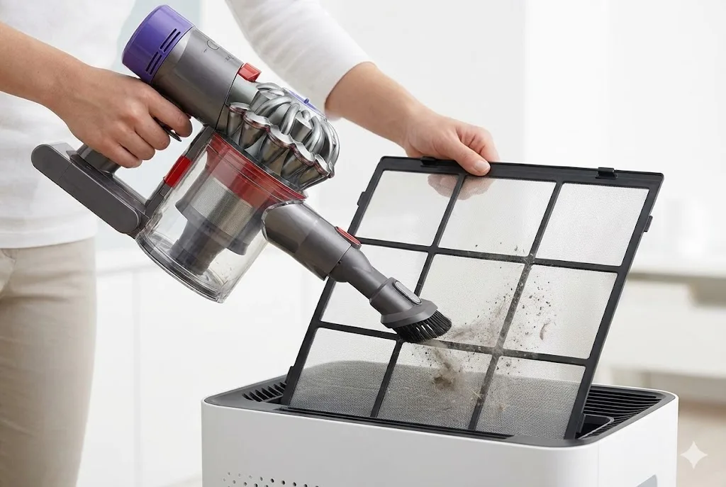pre-filter cleaning