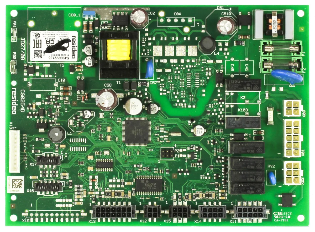 Prestige boiler error code display