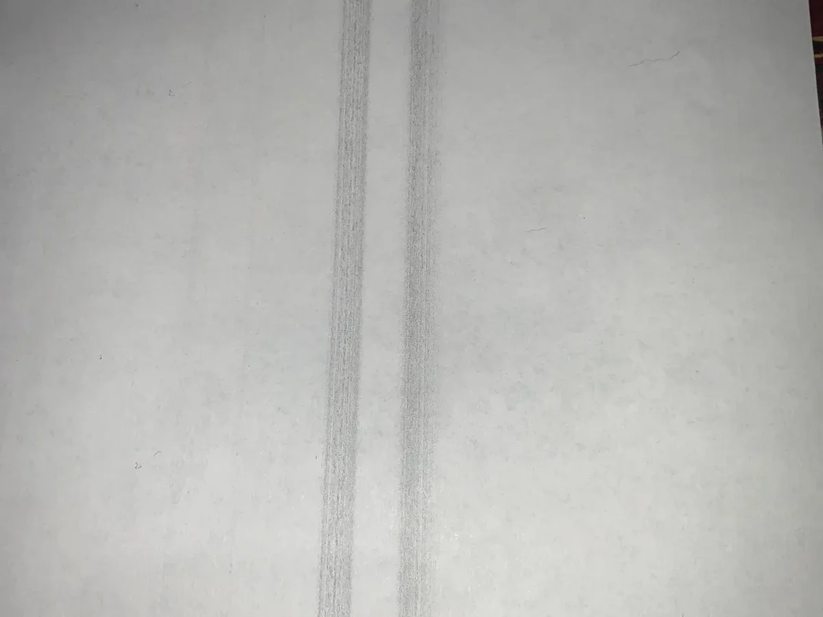 printer paper with streaks