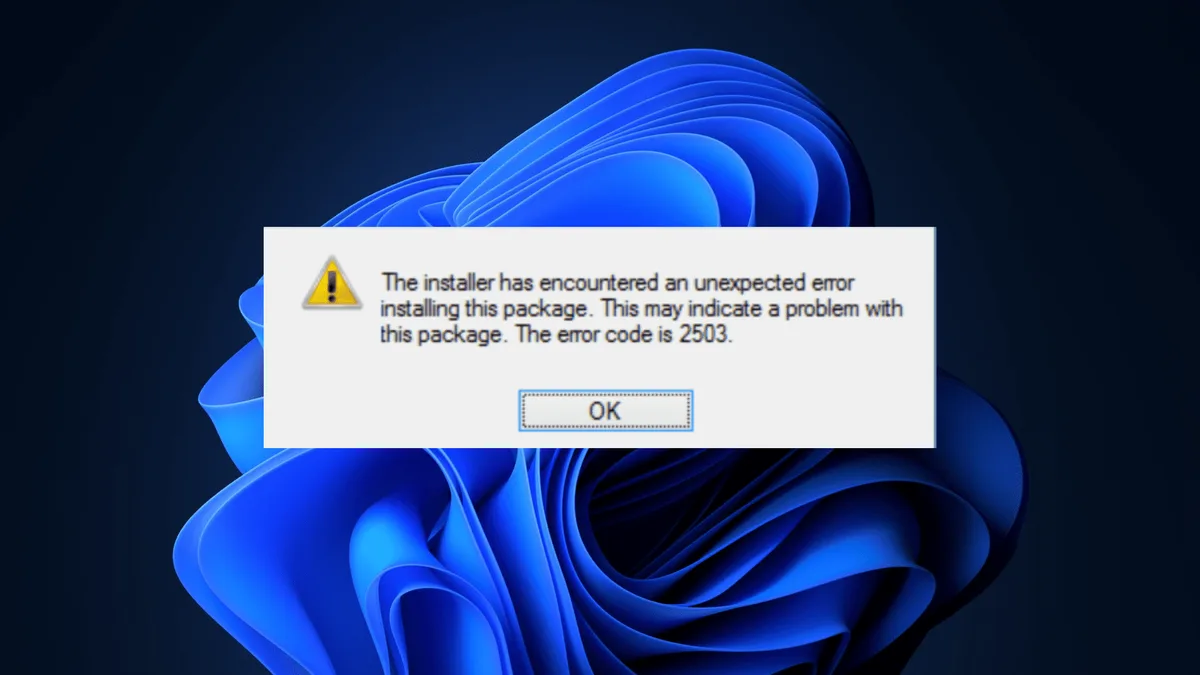Progeny error code