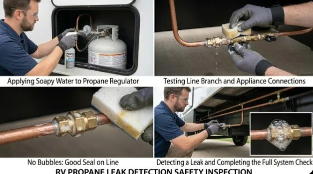 propane leak test