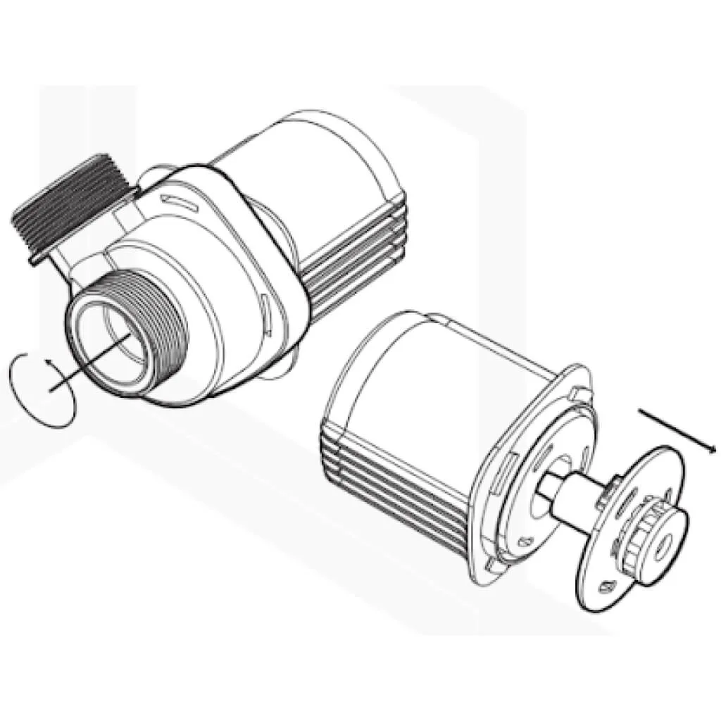Pump impeller and shaft