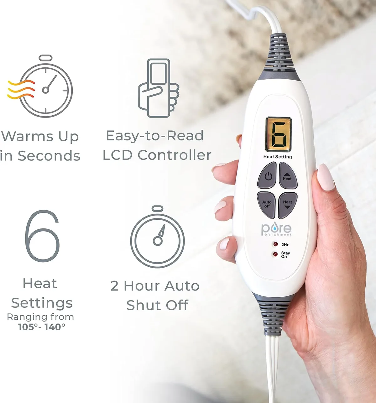 Pure Enrichment Heating Pad Troubleshooting