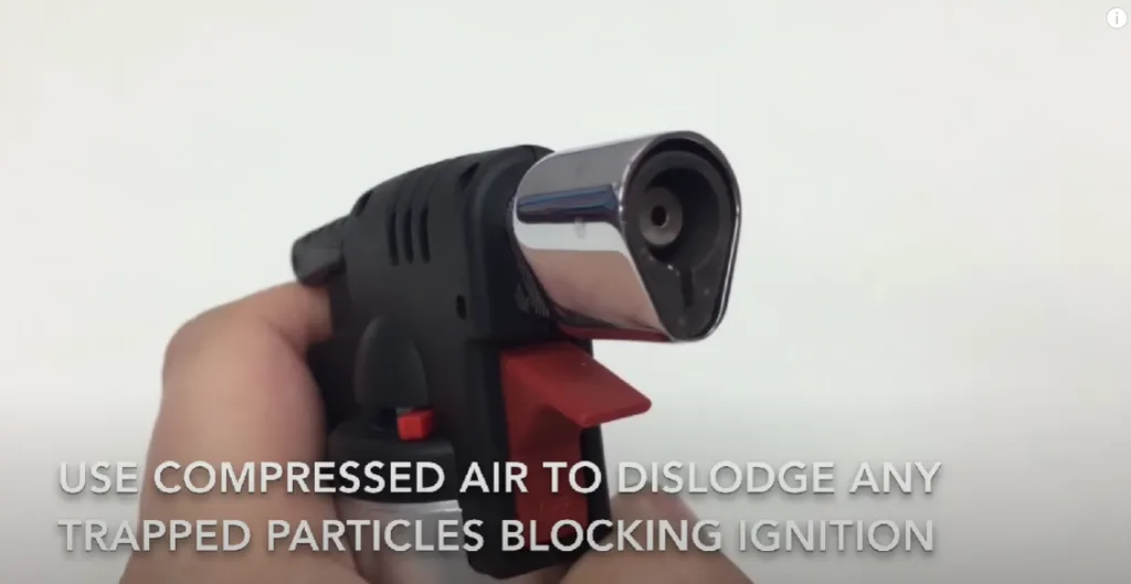 purging torch lighter