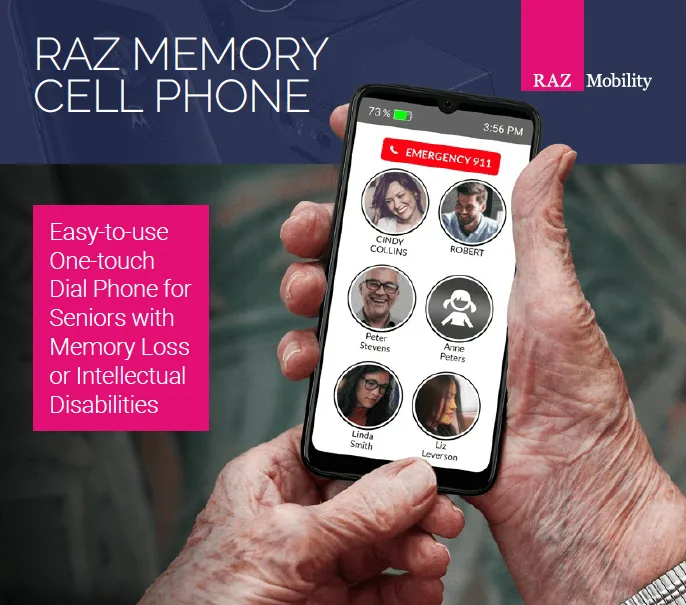 Raz Memory Phone memory button