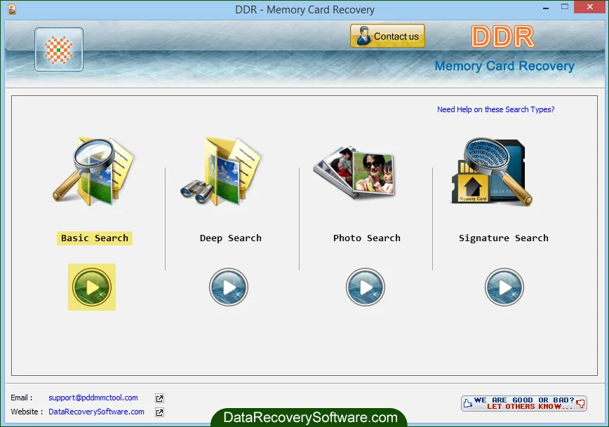 Recovery software