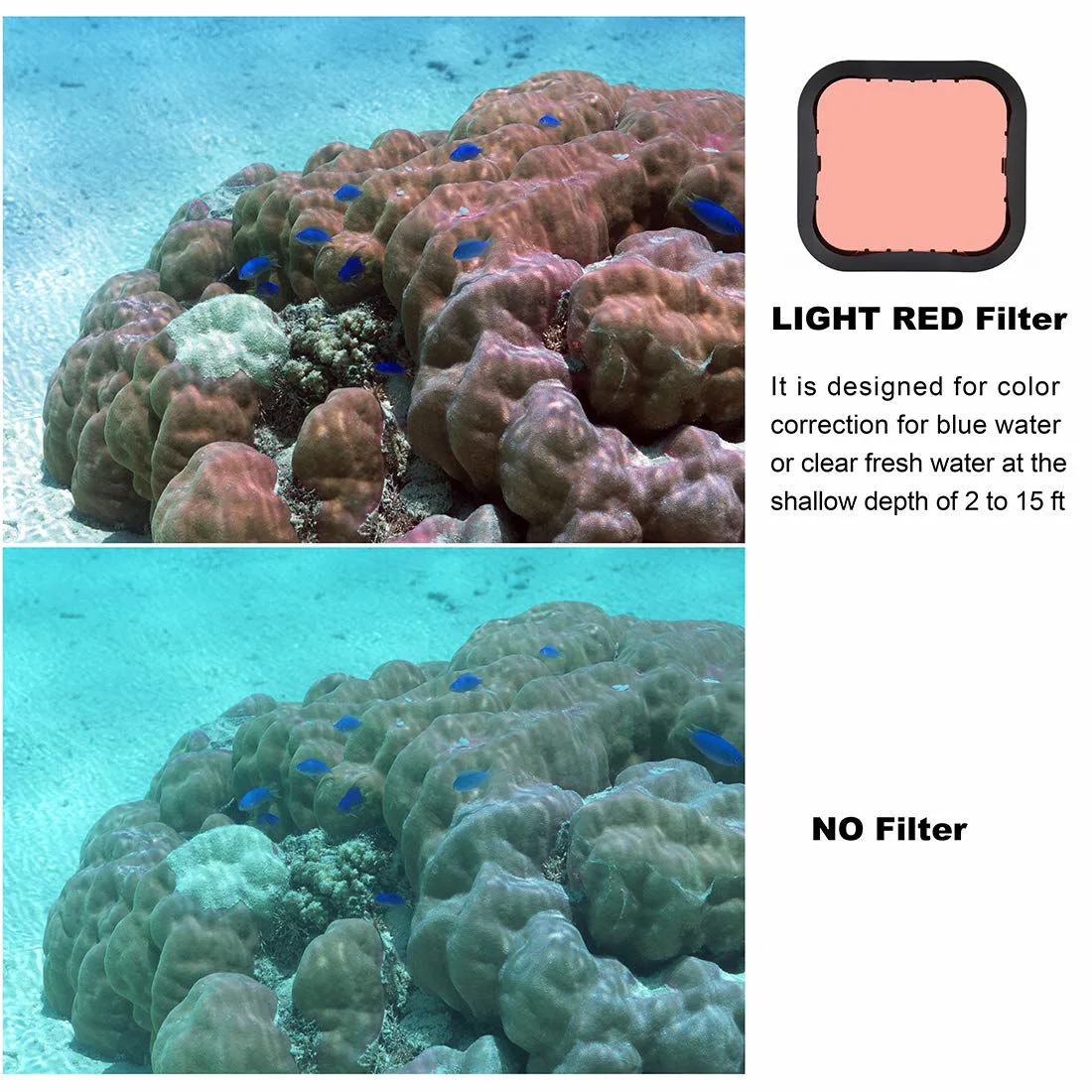 Red filter (dive filter, magenta filter)