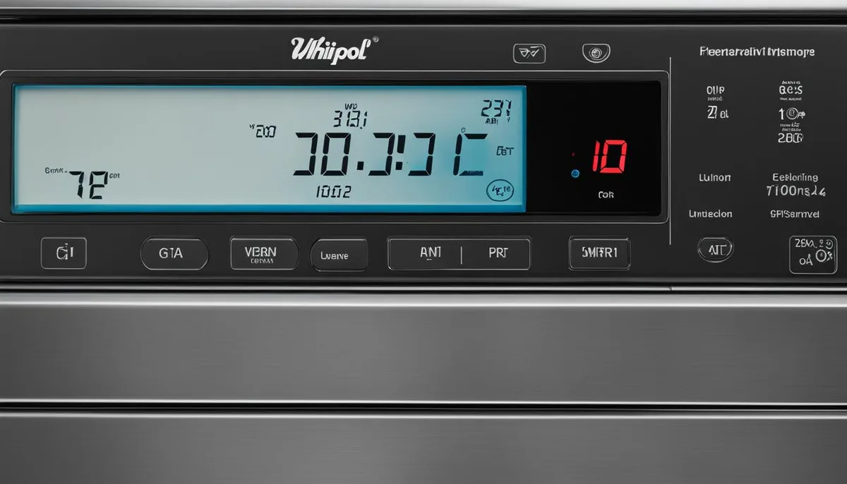 refrigerator control panel