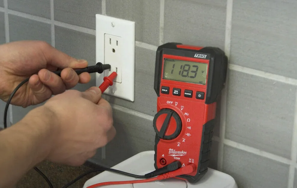 refrigerator power outlet test