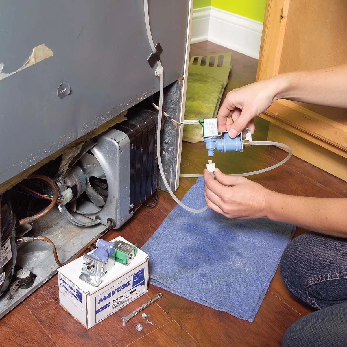 refrigerator water inlet valve