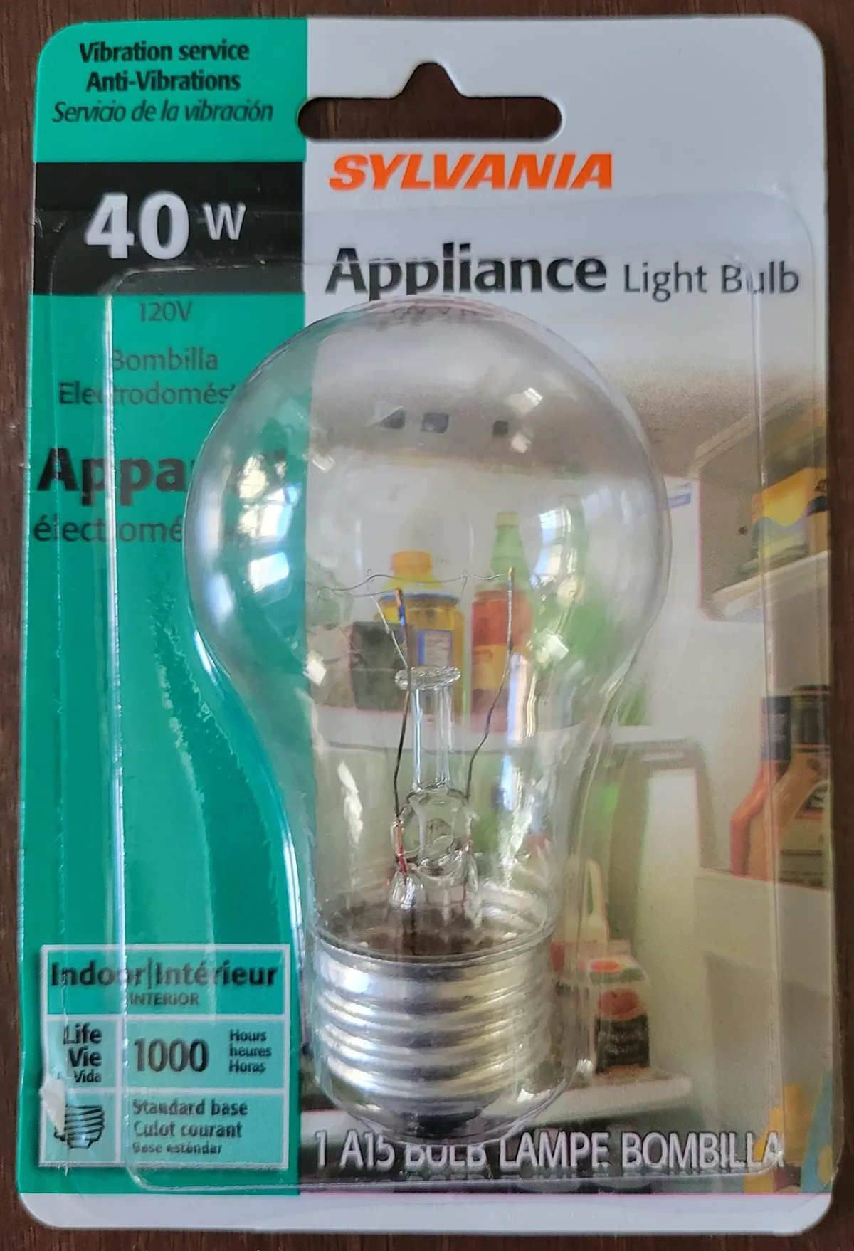Replacement appliance bulb
