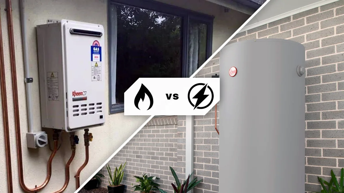 Richmond water heater gas electric comparison