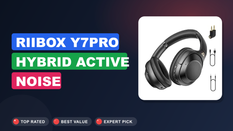 Riibox Y7Pro Hybrid Active Noise Cancelling Review
