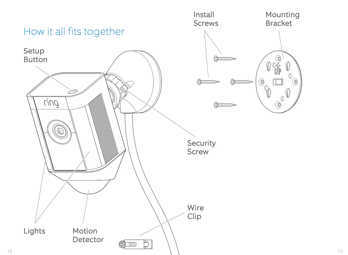 Ring Spotlight Cam how to reset