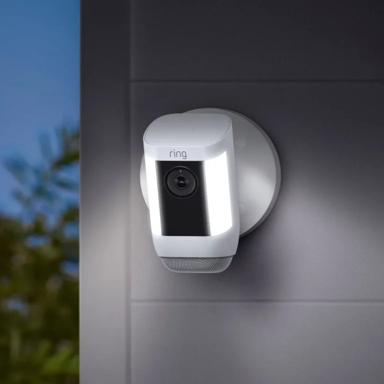 Ring Spotlight Cam motion settings