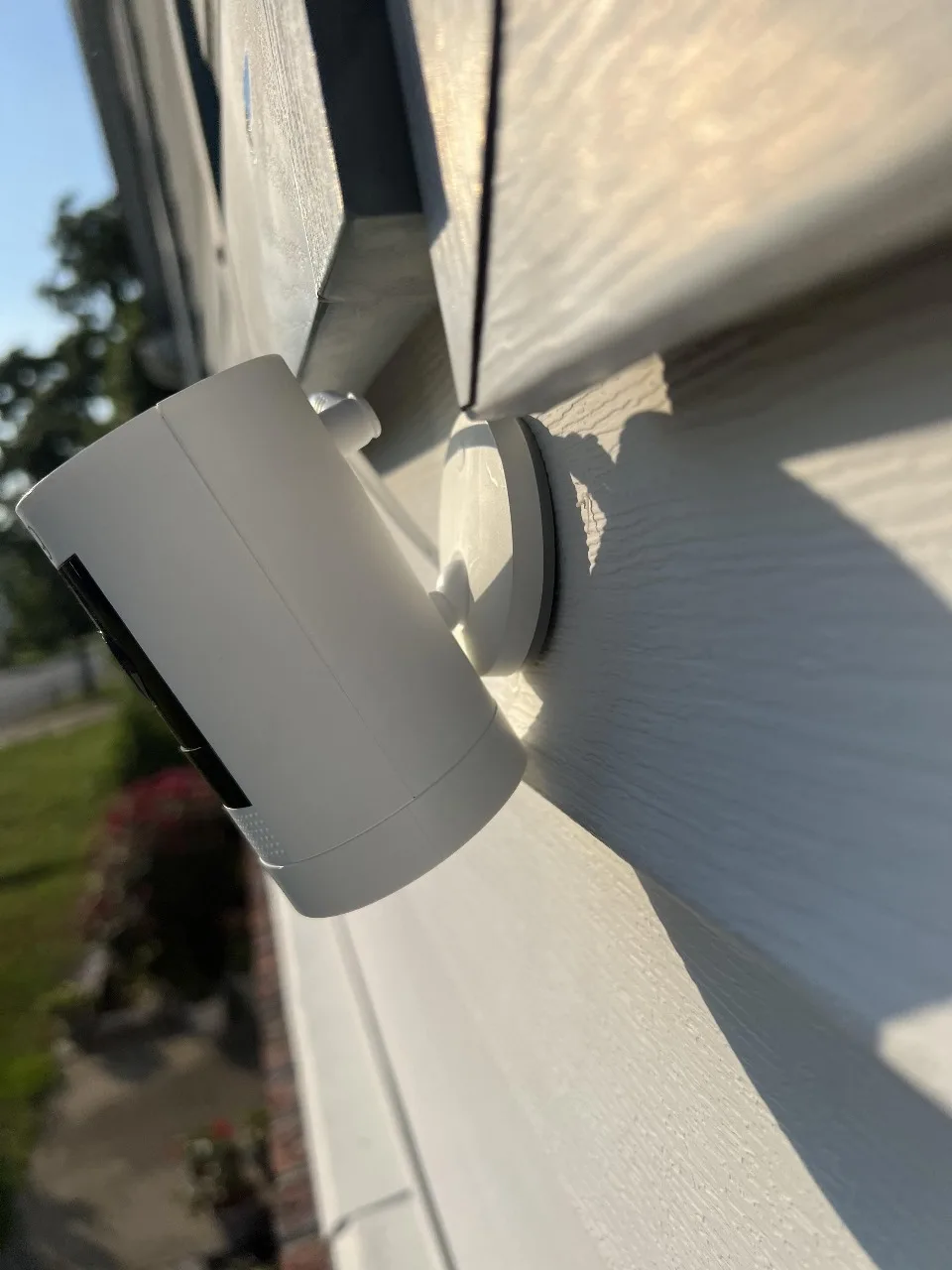 Ring Stick Up Cam mounting location