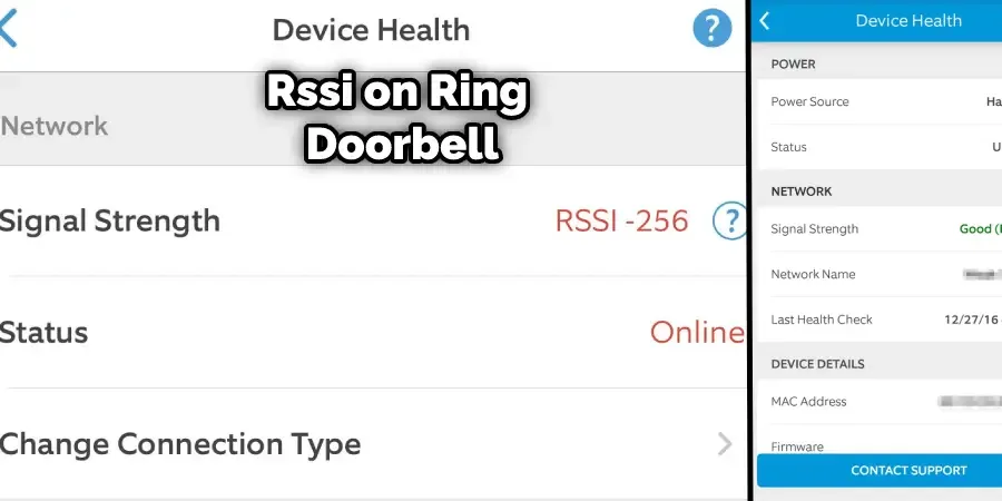 Ring Stick Up Cam Wi-Fi signal strength
