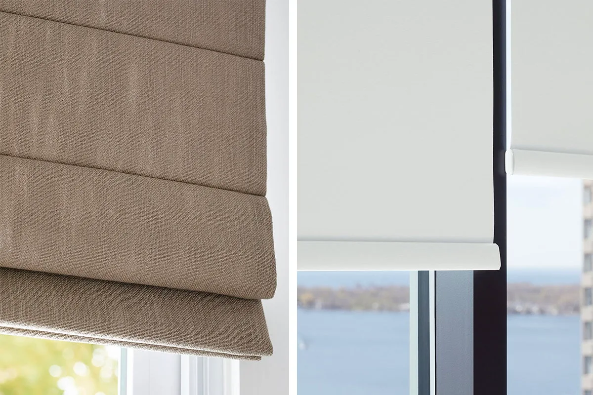 Roman Blinds Vs Roller Blinds