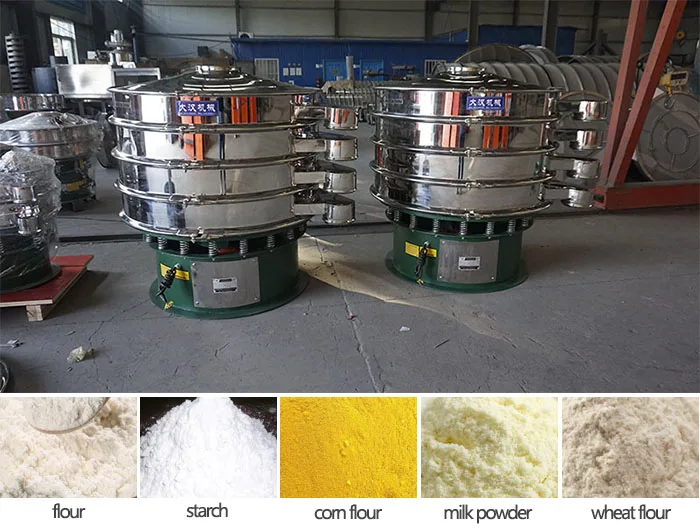 rotary crank sifter