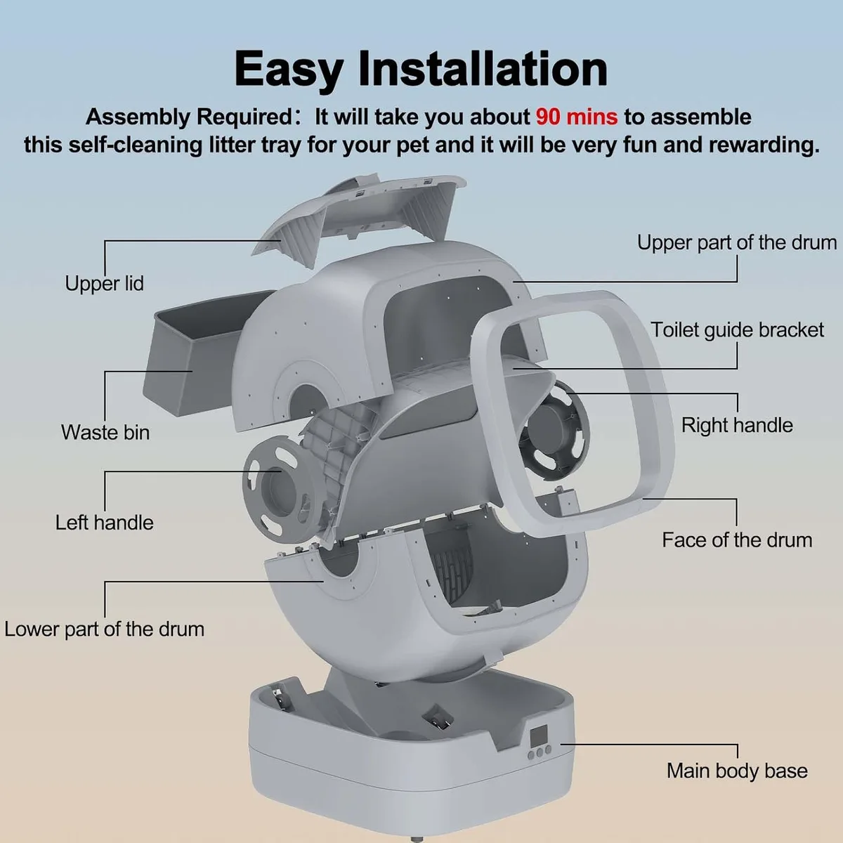 rotating drum / globe