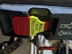 Ryobi safety key