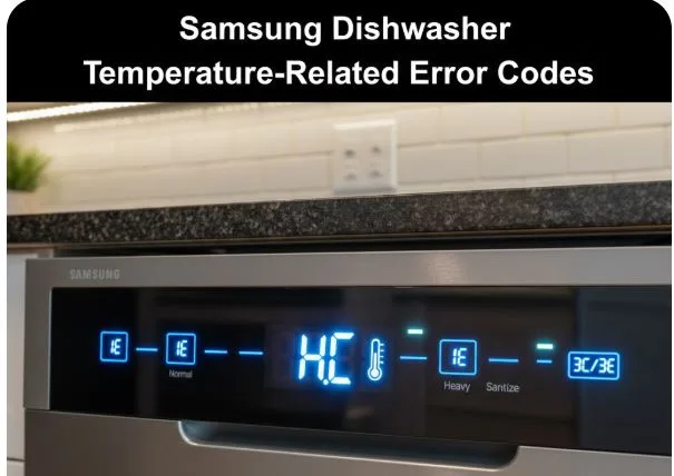 Samsung Dishwasher Error Code 1e Or Ie