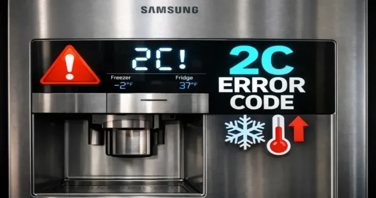 Samsung Double Door Fridge Error Code
