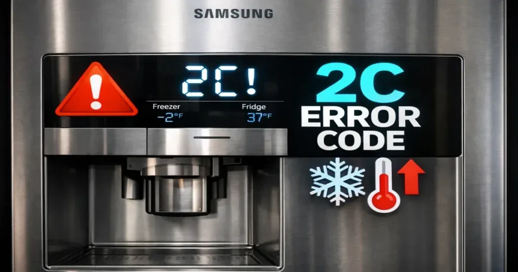 Samsung Refrigerator Error Code 39 E