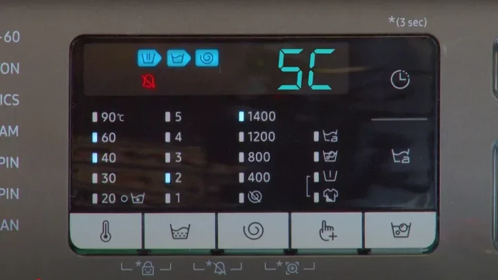 Samsung Washer Code Sc Or 5c