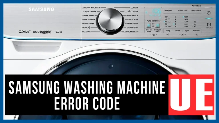 Samsung Washer Ur E4 Ue Dc Code