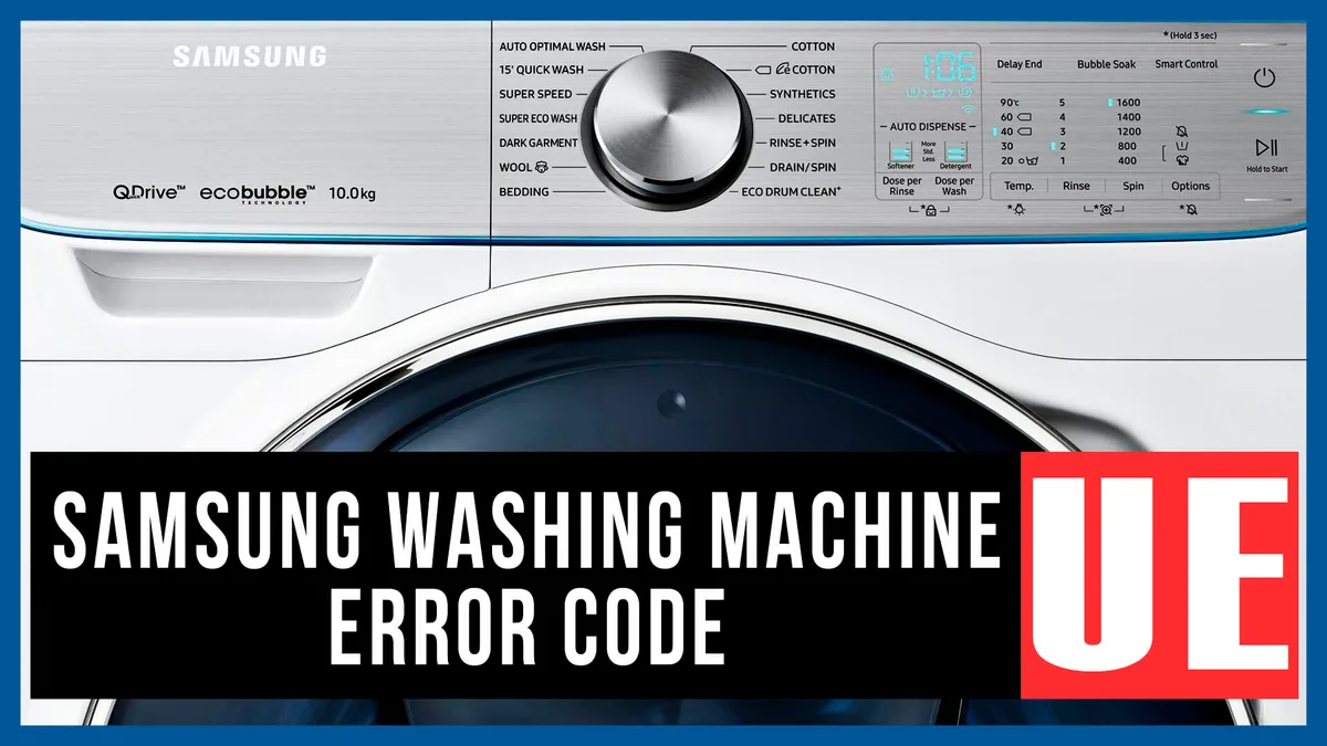 Samsung Washer Ur E4 Ue Dc Code
