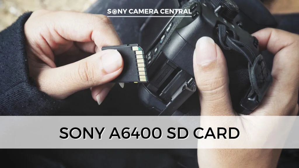 SD memory card (UHS-I, U3/V30 minimum for 4K)