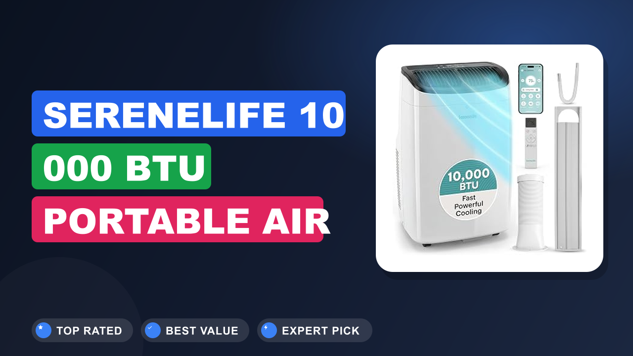 SereneLife 10 000 BTU Portable Air Review