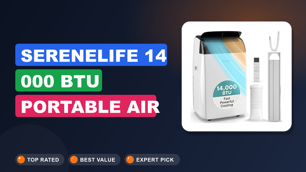 SereneLife 14 000 BTU Portable Air Review